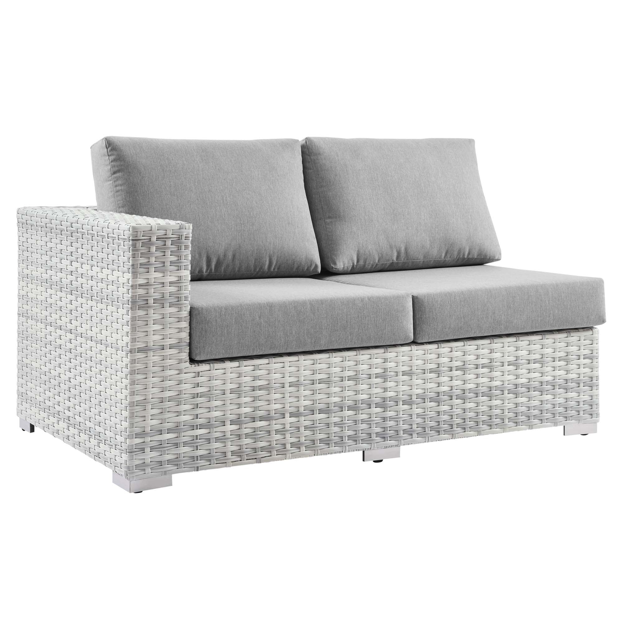 outdoor Outdoor Patio Left-Arm Loveseat