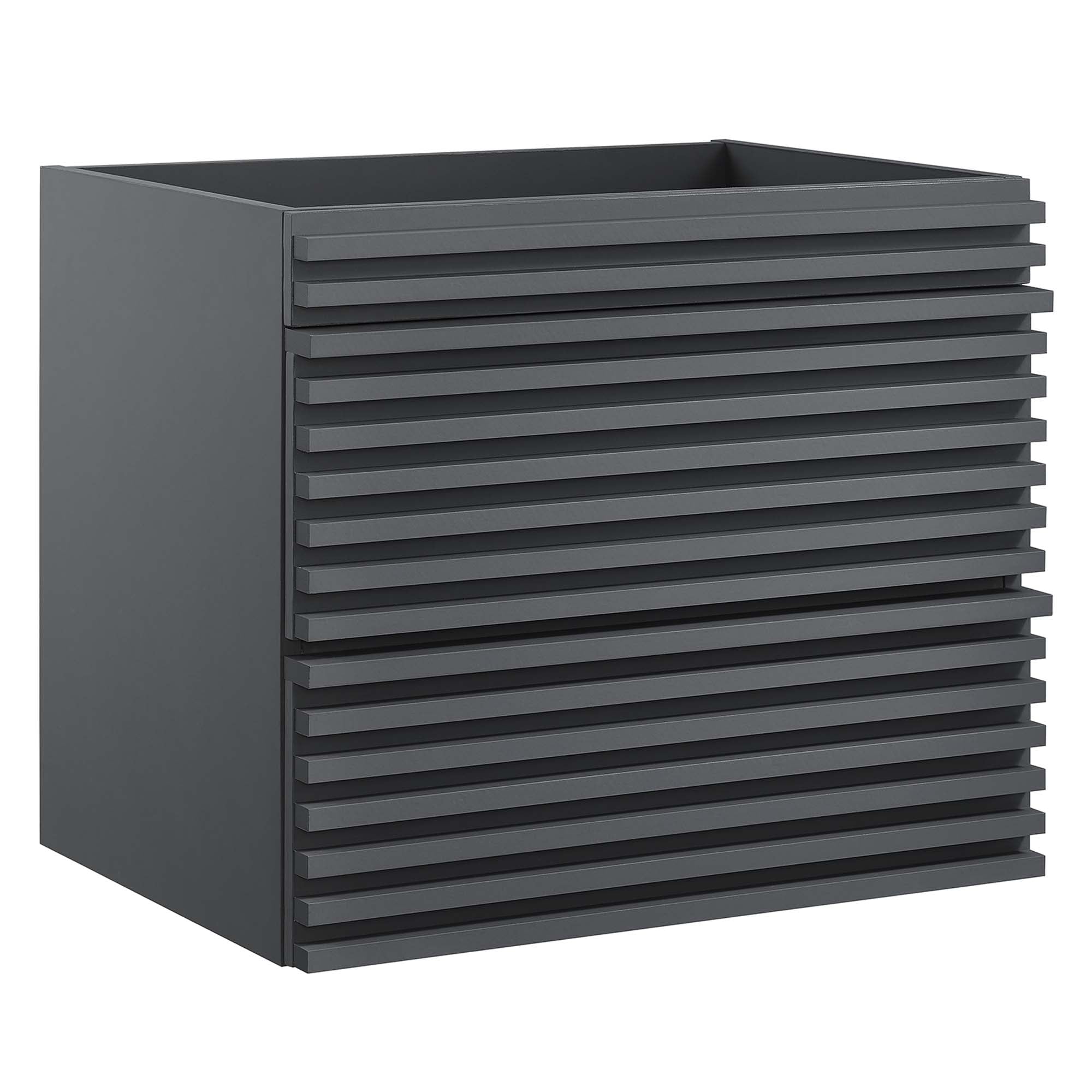 Render Wall-Mount Bathroom Cabinet Basin Not Included - EEI-4338-GRY