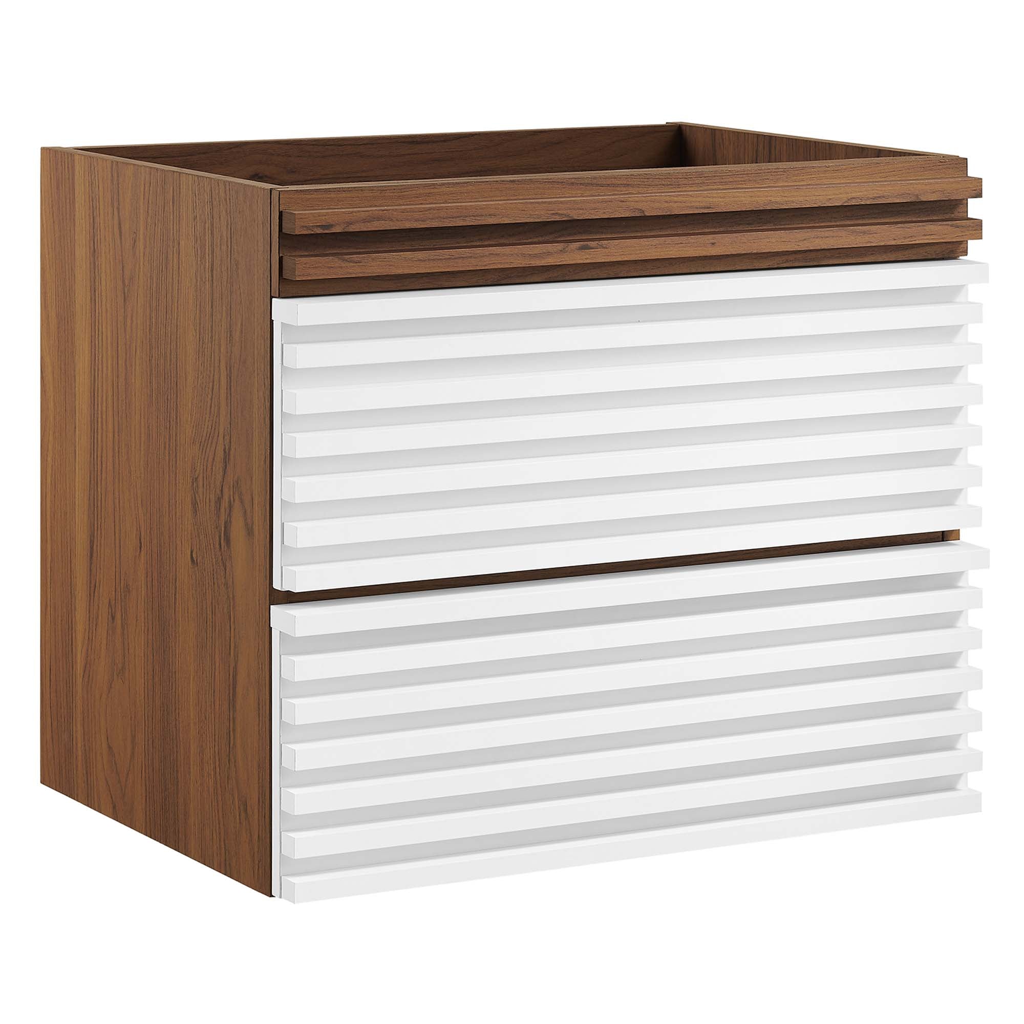 Render Wall-Mount Bathroom Cabinet Basin Not Included - EEI-4338-WHI-WAL