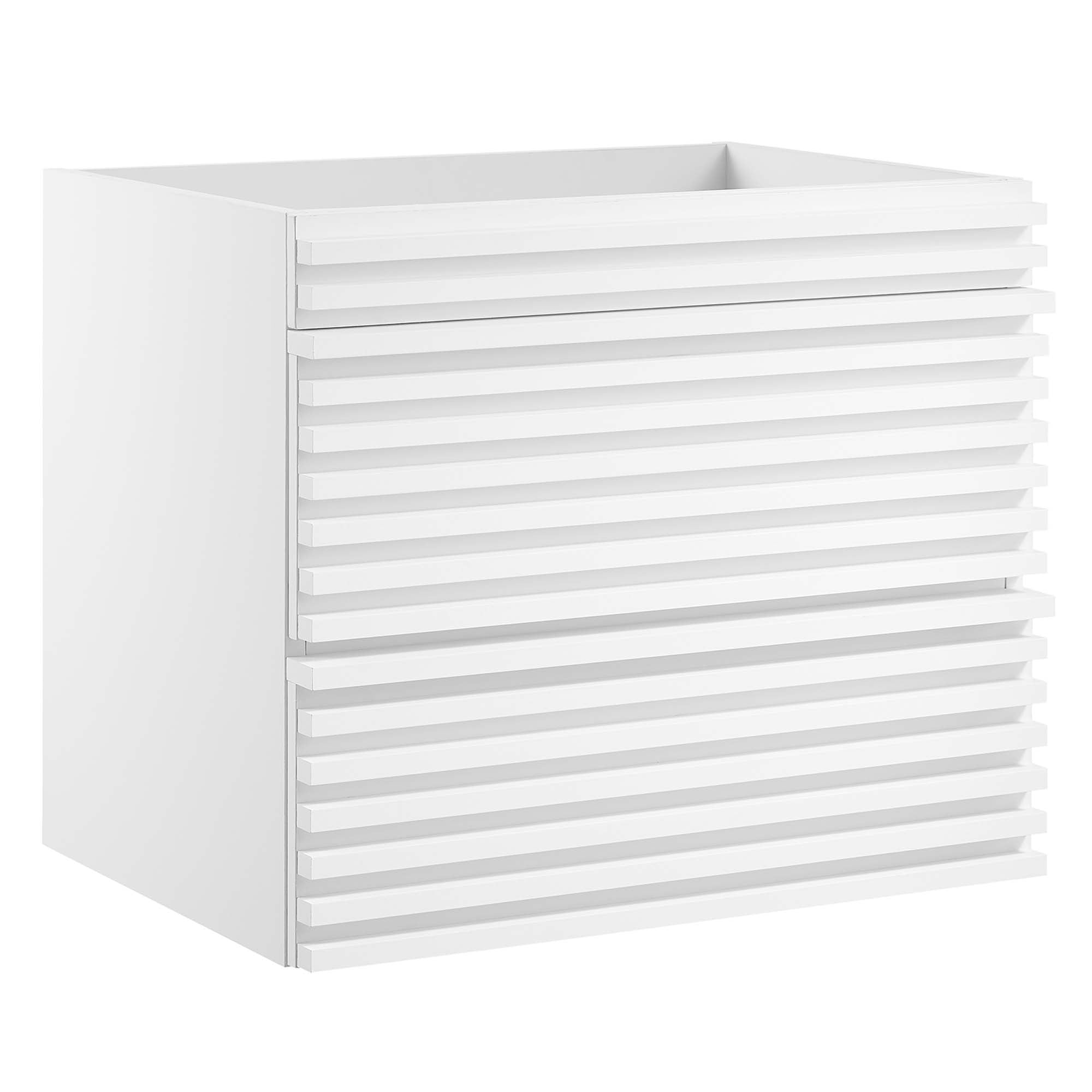 Render Wall-Mount Bathroom Cabinet Basin Not Included - EEI-4338-WHI