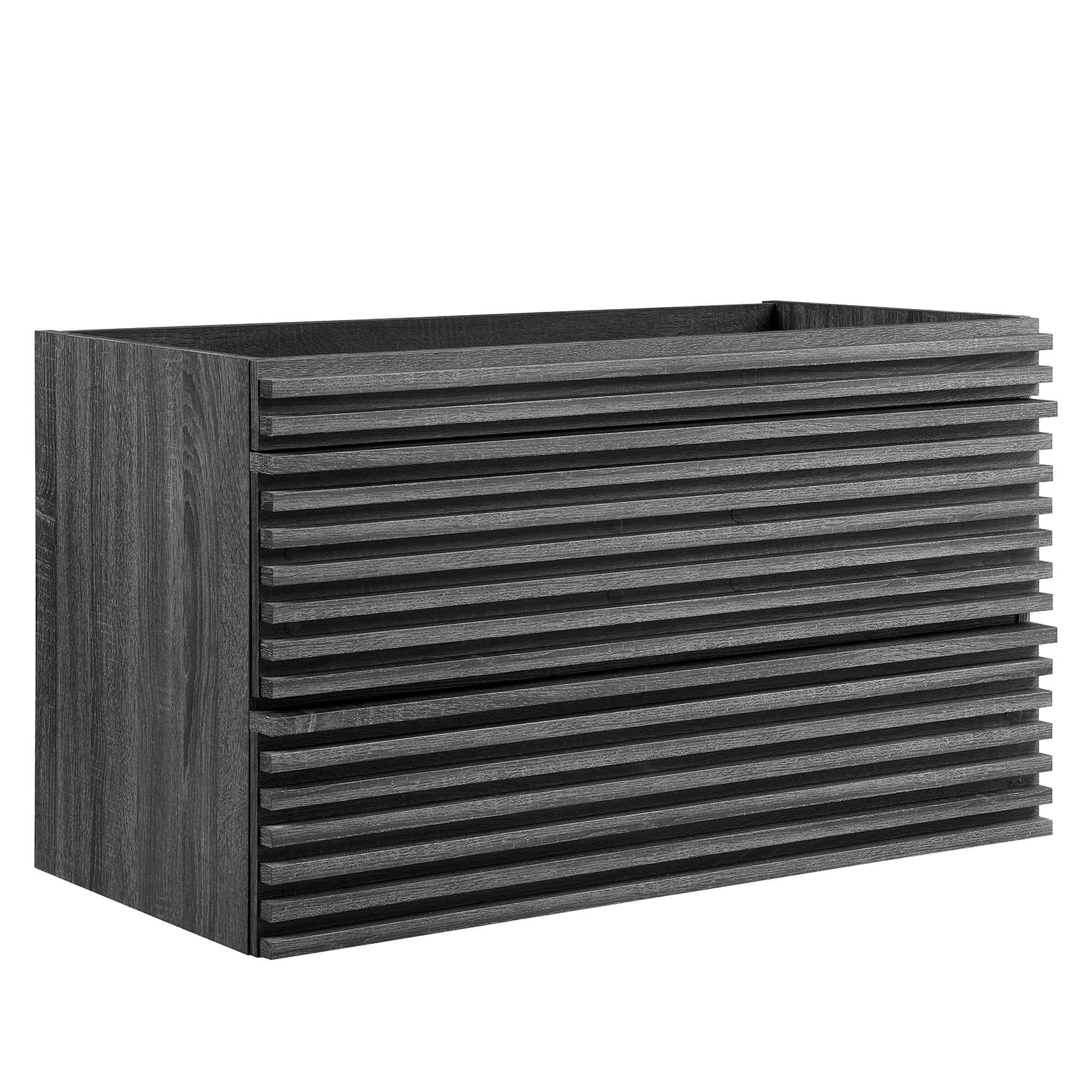 Render Wall-Mount Bathroom Cabinet Basin Not Included - EEI-4339-CHA