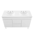 Render 48" Bathroom Vanity with White Basin Included