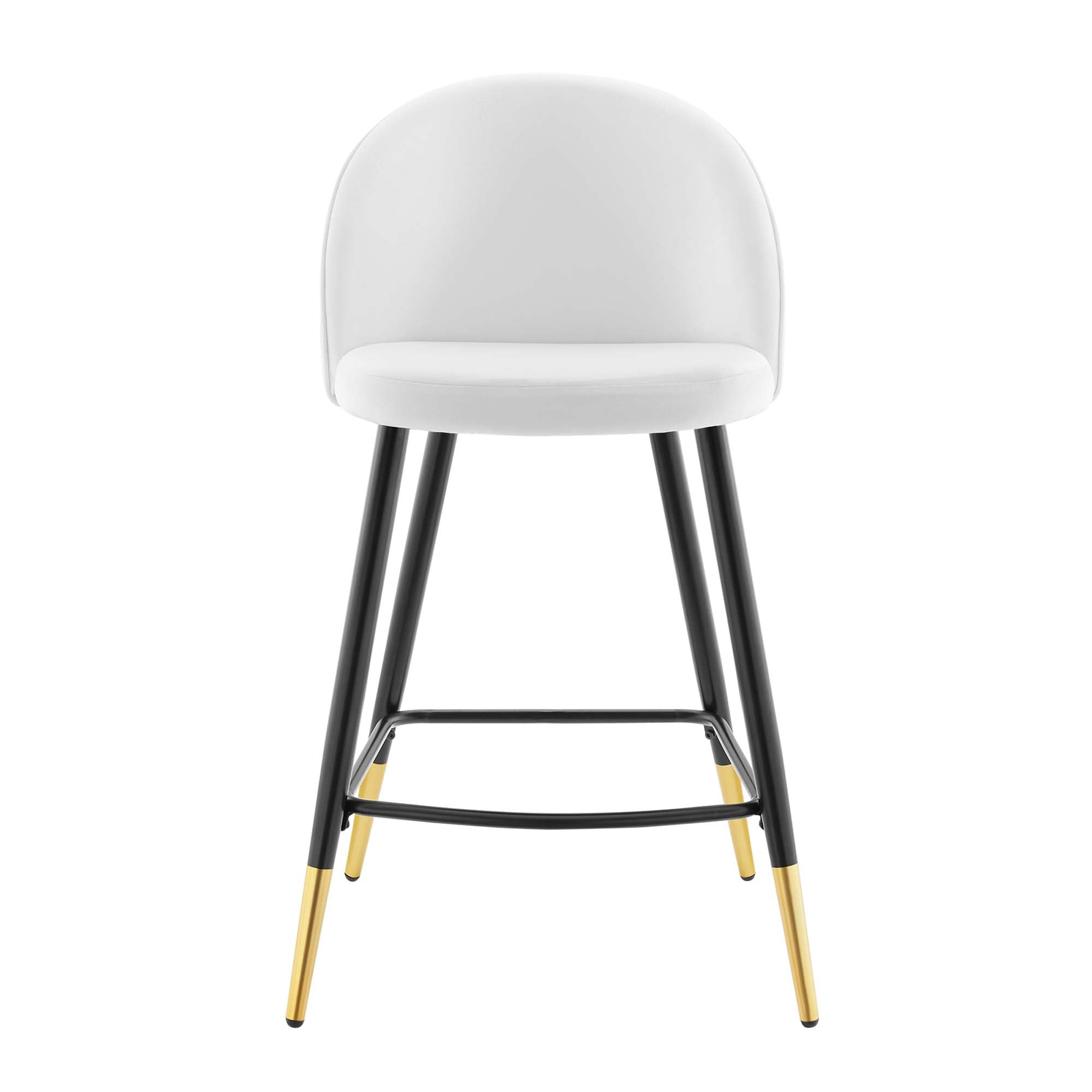 Cordial Performance Velvet Counter Stools Set of 2