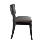 Pristine Upholstered Fabric Dining Chairs Set of 2