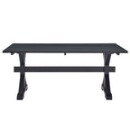 Windchime 71" Wood Dining Table