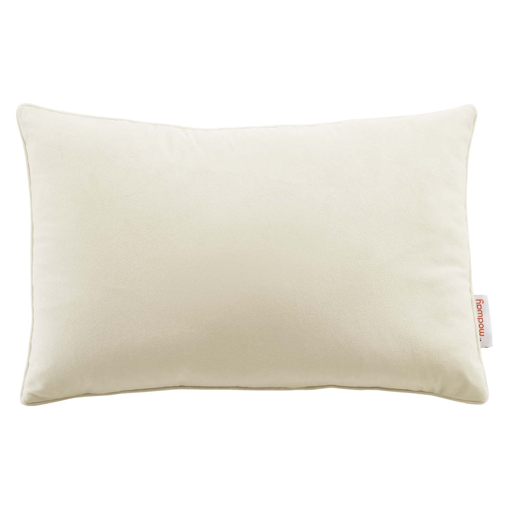 Enhance Lumbar Performance Velvet Throw Pillow