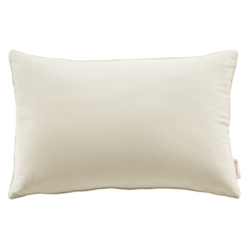 Enhance Lumbar Performance Velvet Throw Pillow