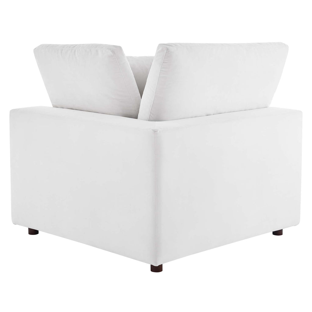 modular 8-Piece Down Filled Overstuffed Performance Velvet Sectional Sofa