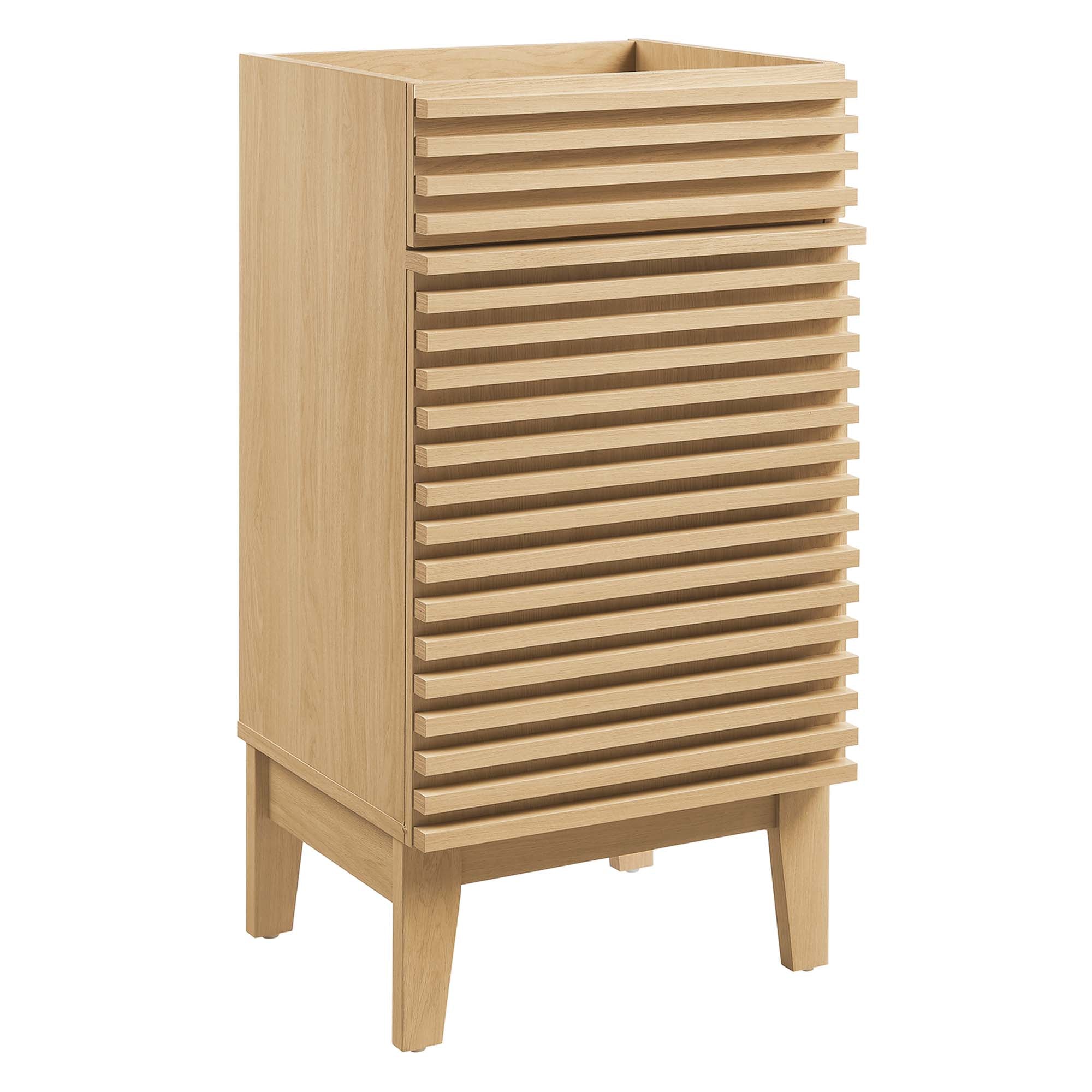 Render 18" and 24" Bathroom Cabinets Basin Not Included - EEI-4849-OAK