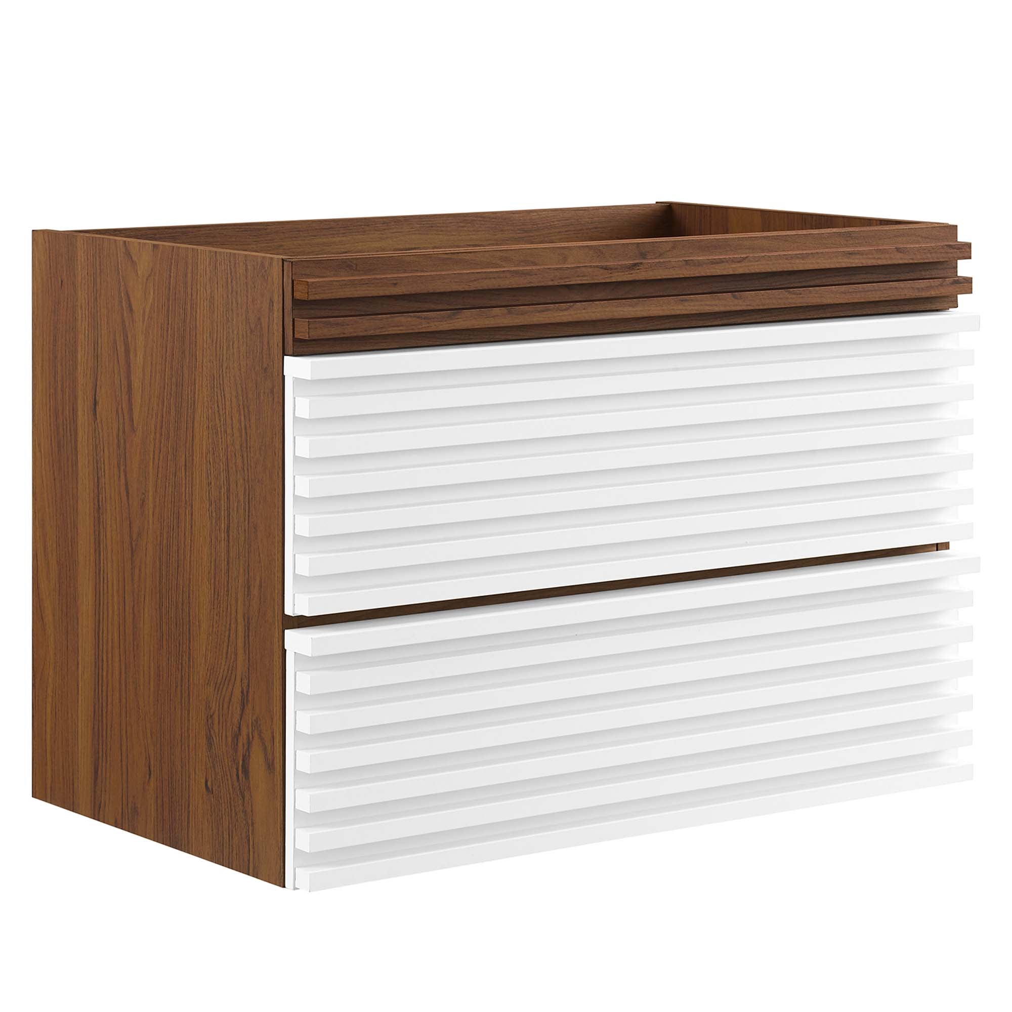 Render Wall-Mount Bathroom Cabinet Basin Not Included - EEI-4850-WHI-WAL