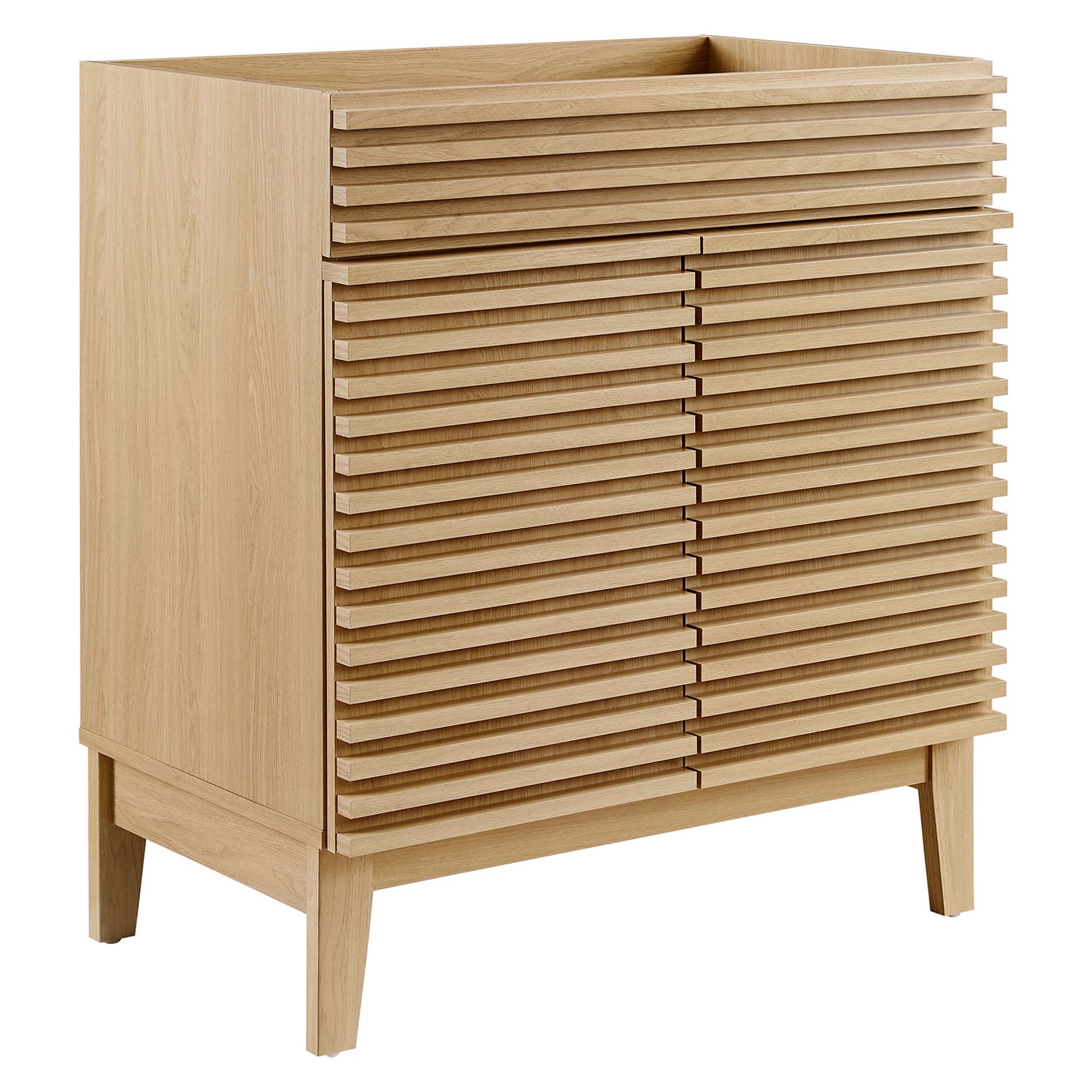 Render 30" and 36" Bathroom Cabinets Basin Not Included - EEI-4851-OAK