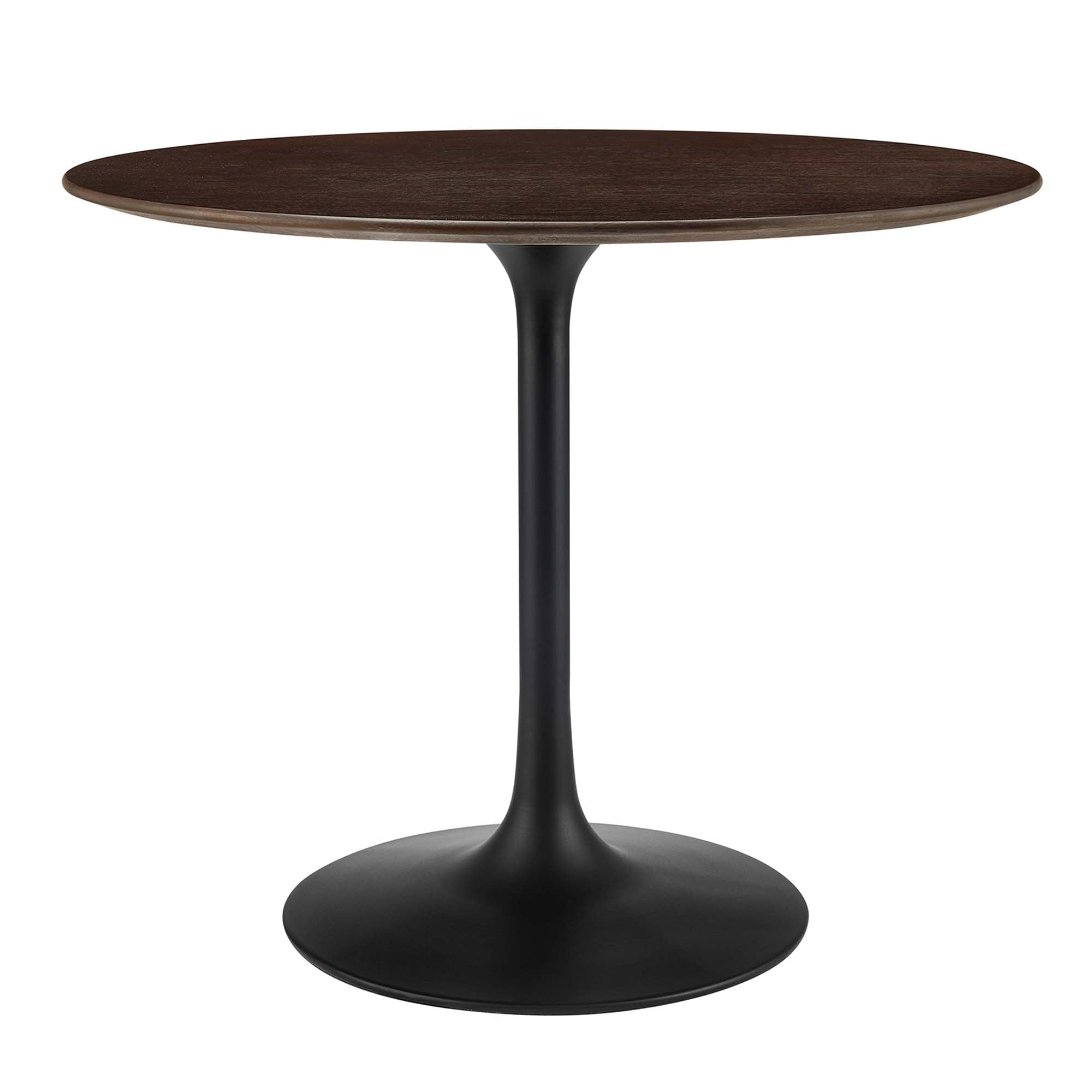 Lippa Round 36" Dining Table - EEI-4862-BLK-CHE