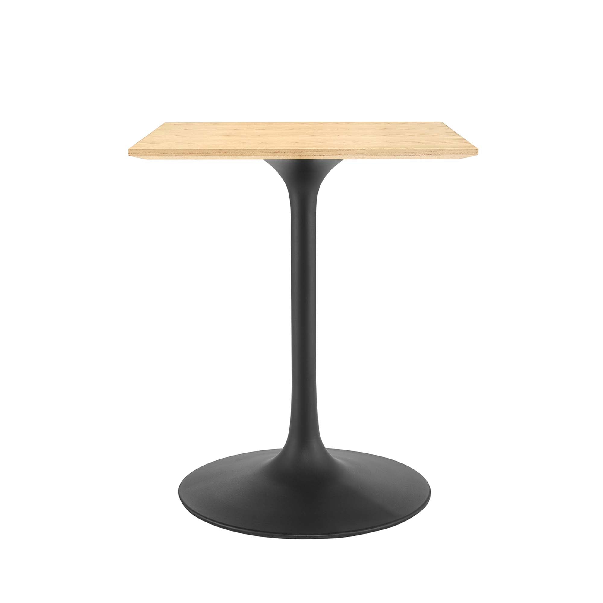 Lippa Square Wood Dining Table - EEI-4864-BLK-NAT