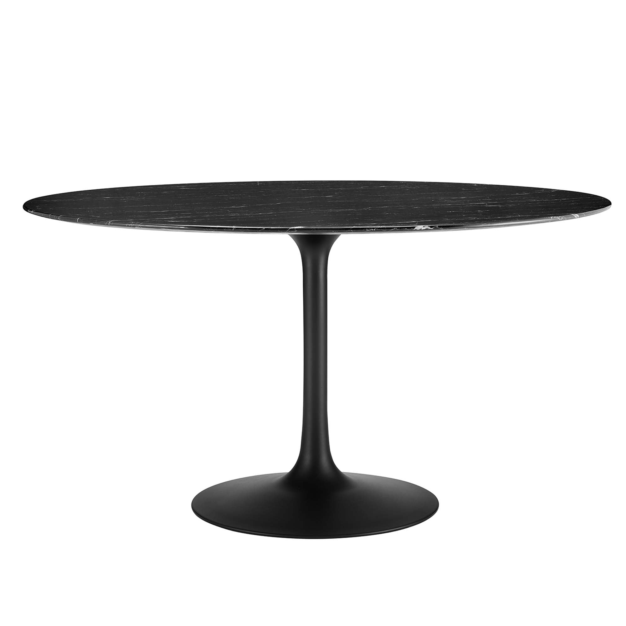 Lippa Round 54" Dining Table - EEI-4878-BLK-BLK