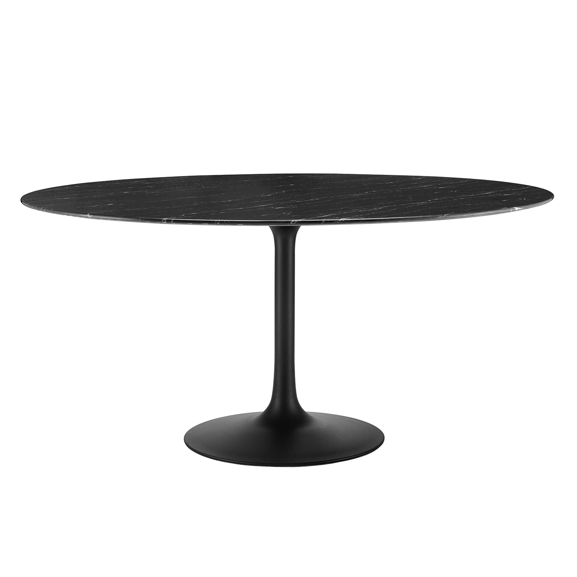 Lippa Round 60" Dining Table - EEI-4879-BLK-BLK