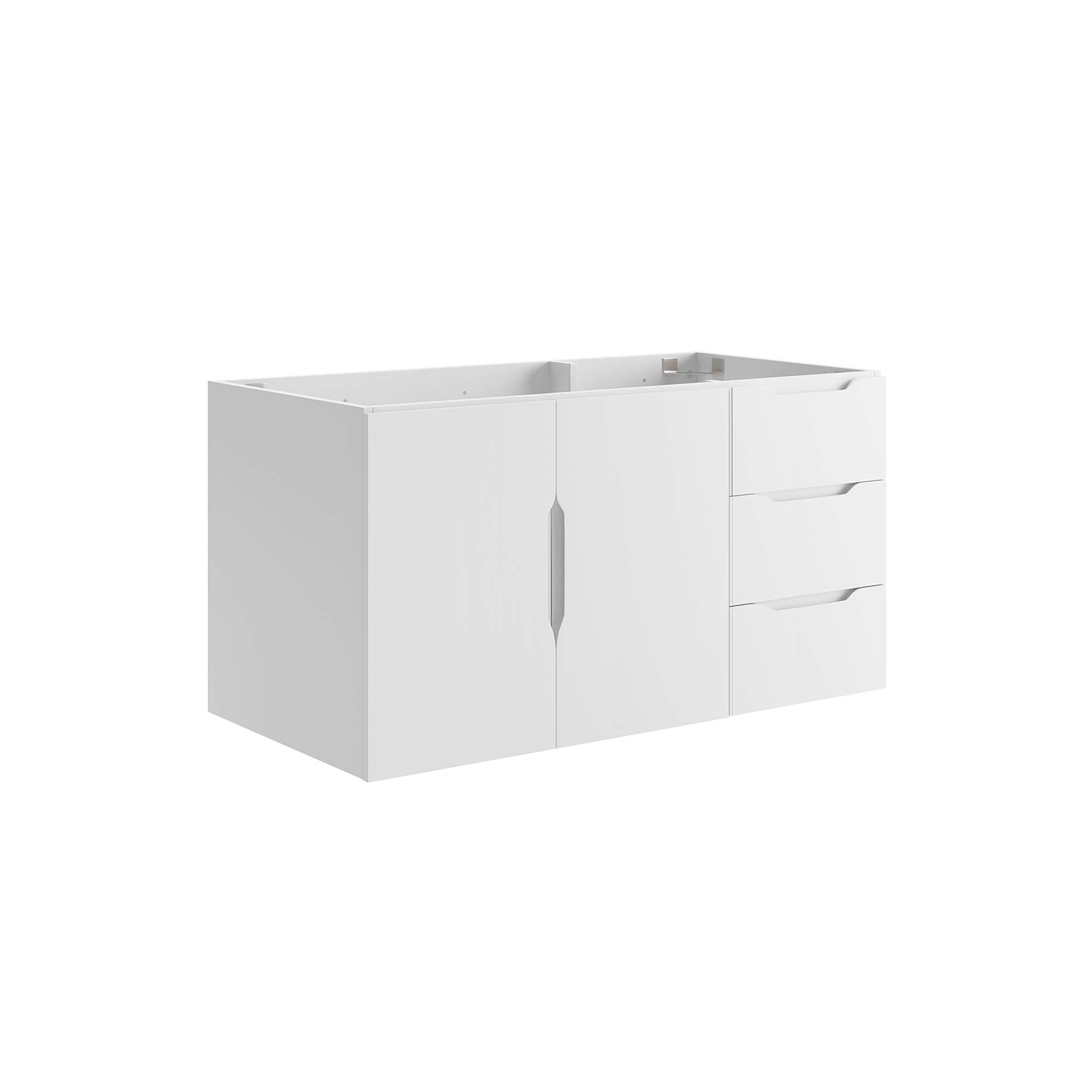 Vitality Bathroom Cabinet Basin Not Included - EEI-4894-WHI