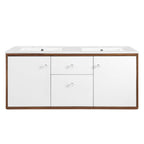 Transmit Wall-Mount Bathroom Vanity Basin Included