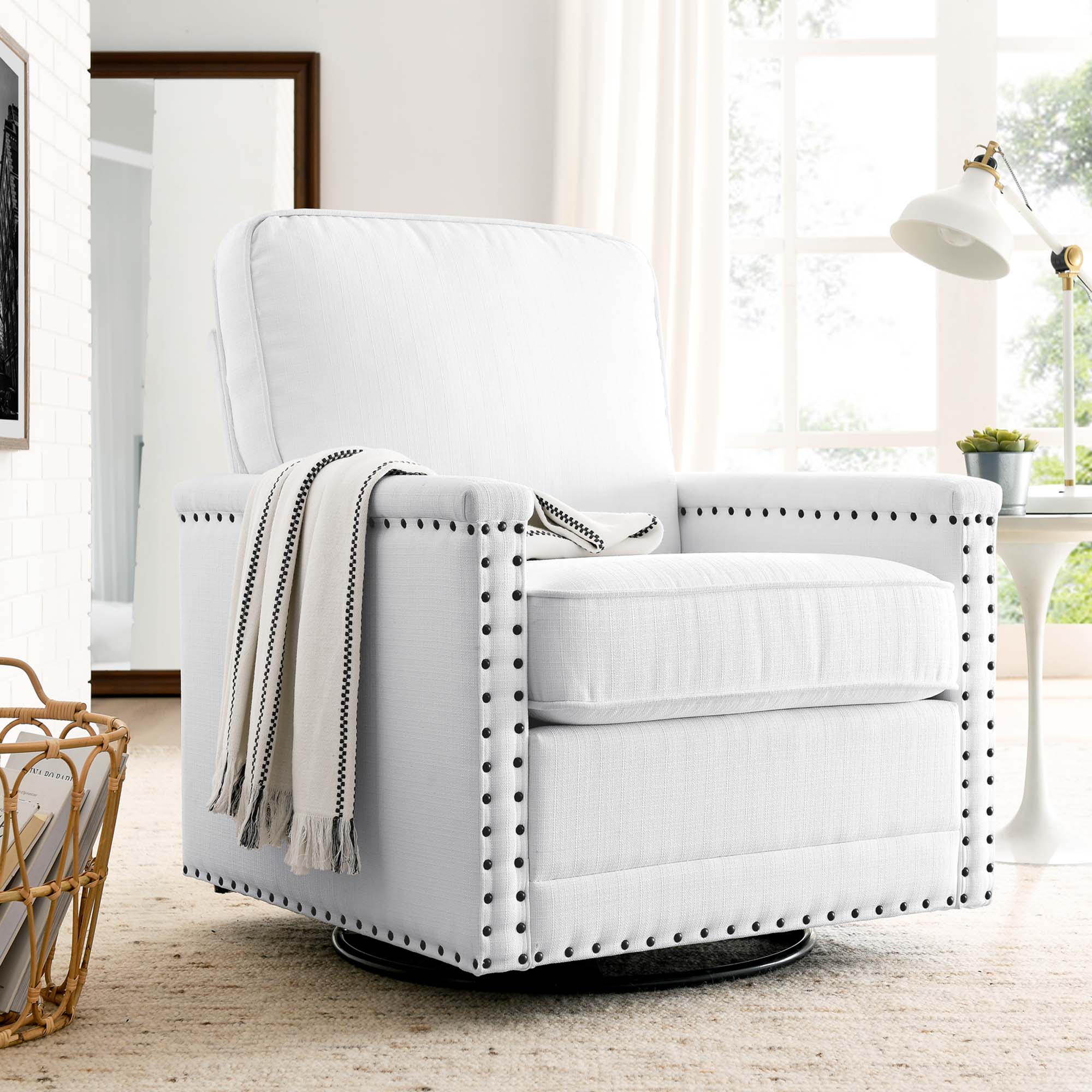 Halden Uppsala Swivel Accent Chair