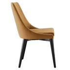 Viscount Performance Velvet Dining Chair