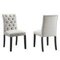 Duchess Performance Velvet Dining Chairs Set of 2 - EEI-5011-LGR