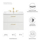 Daybreak Wall-Mount Bathroom Cabinet Basin Not Included