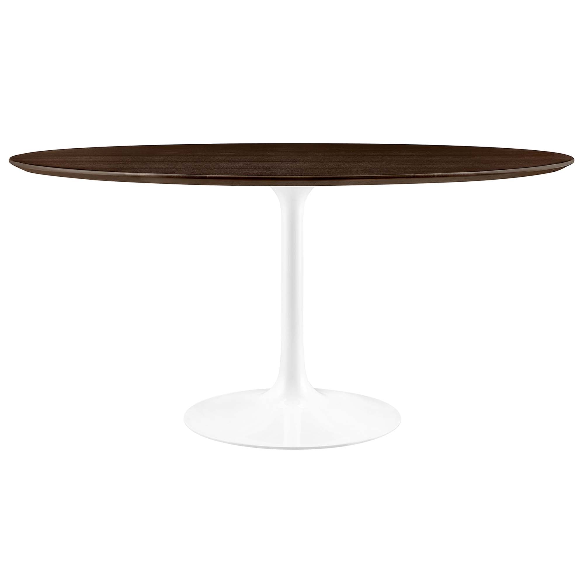 Lippa Round 60" Dining Table - EEI-5175-WHI-CHE