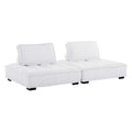 Saunter 2-Piece Tufted Fabric Fabric Loveseat