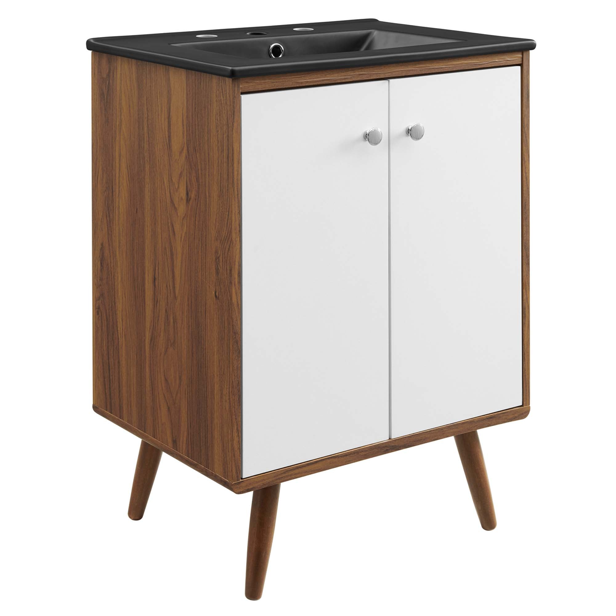 Transmit Bathroom Vanity Basin Included - EEI-5363-WHI-BLK