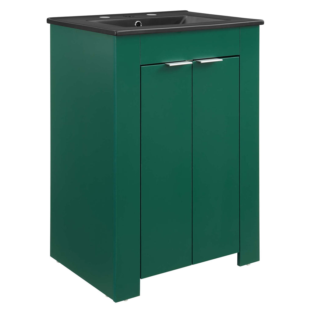 Maybelle Bathroom Vanity Basin Included - EEI-5366-GRN-BLK