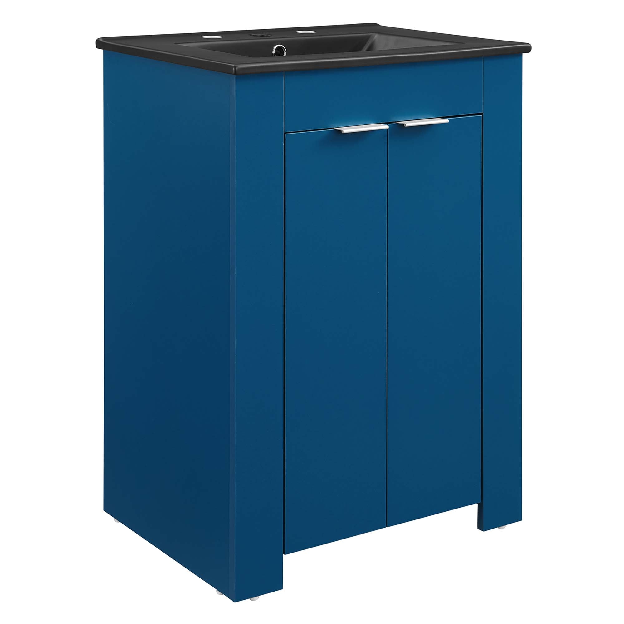Maybelle Bathroom Vanity Basin Included - EEI-5366-NAV-BLK