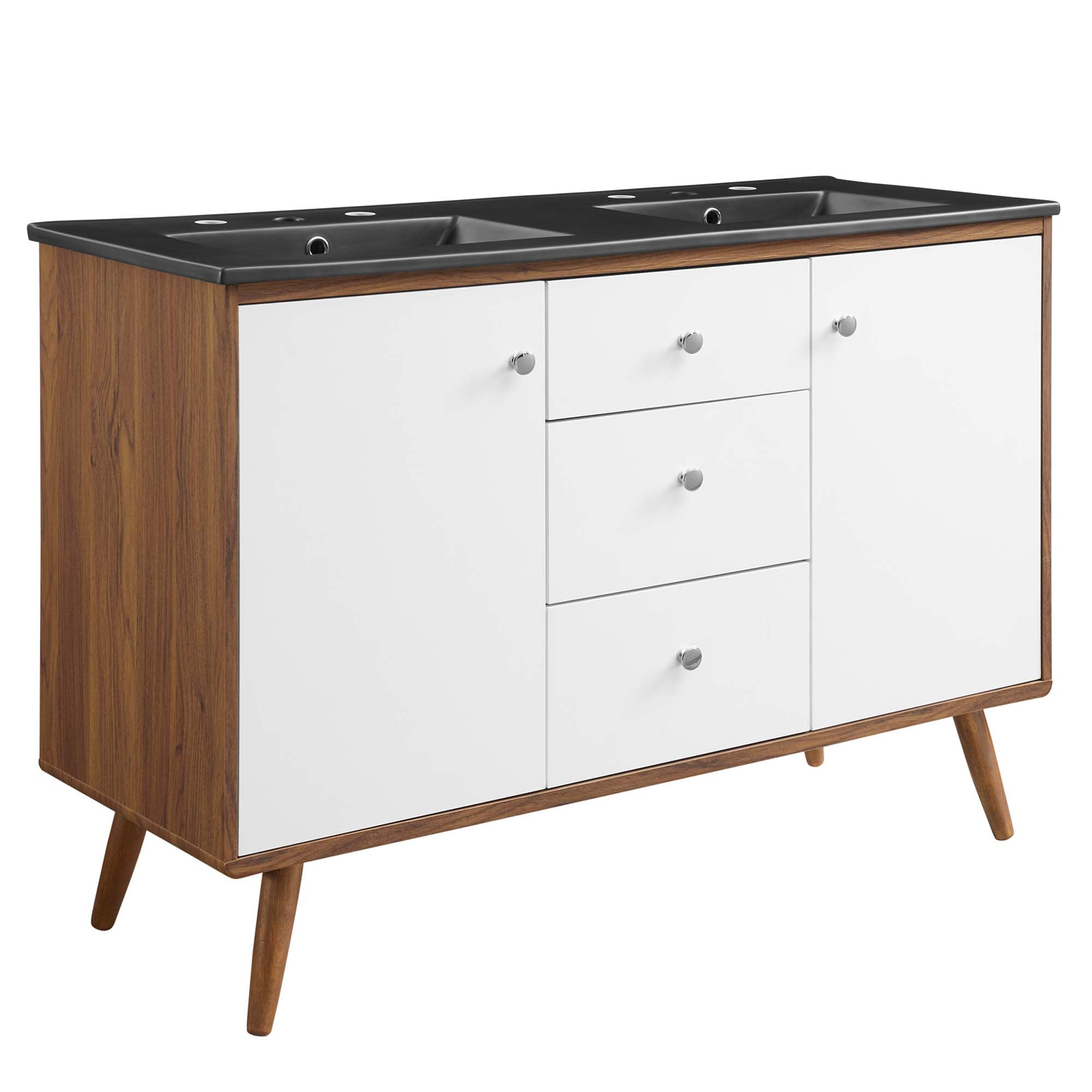 Transmit Bathroom Vanity Basin Included - EEI-5380-WAL-BLK