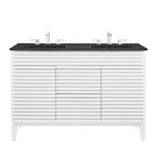 Render 48" Bathroom  Vanity with Black Basin Included