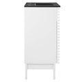 Render Bathroom Vanity with Black Basin Included