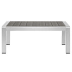 outdoor 8 Piece Sunbrella® Fabric Outdoor Patio Aluminum Sectional Sofa Set