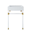 Redeem Wall-Mount Bathroom Vanity Basin Included - EEI-5535-ACR-WHI