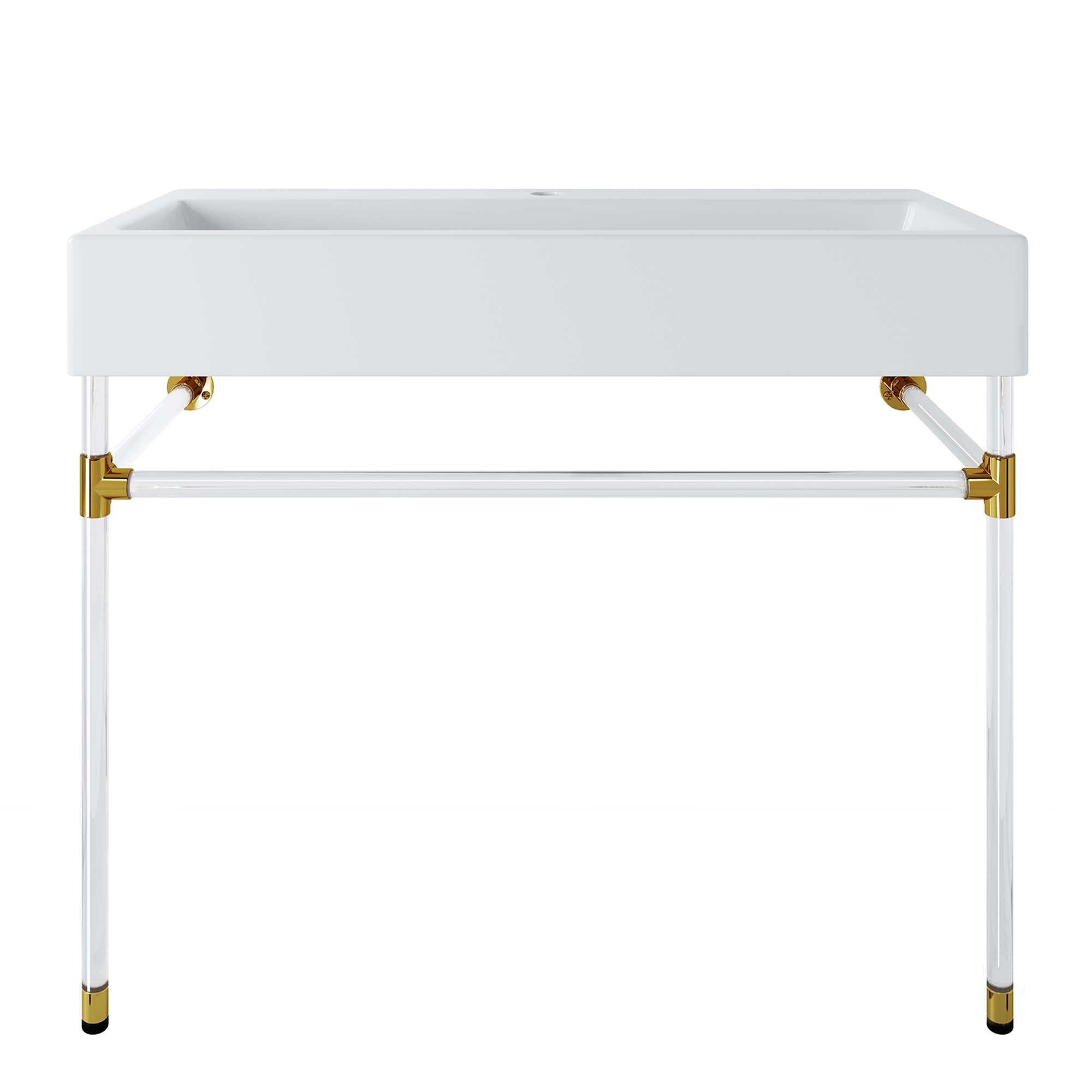 Redeem Wall-Mount Bathroom Vanity Basin Included - EEI-5543-ACR-WHI