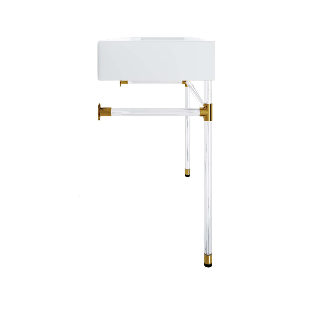 Redeem Wall-Mount Bathroom Vanity Basin Included