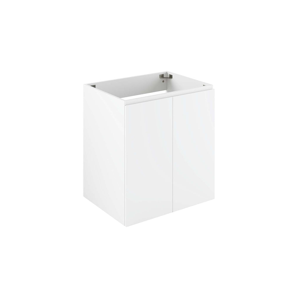 Bryn Wall-Mount Bathroom Cabinet Basin Not Included - EEI-5557-WHI