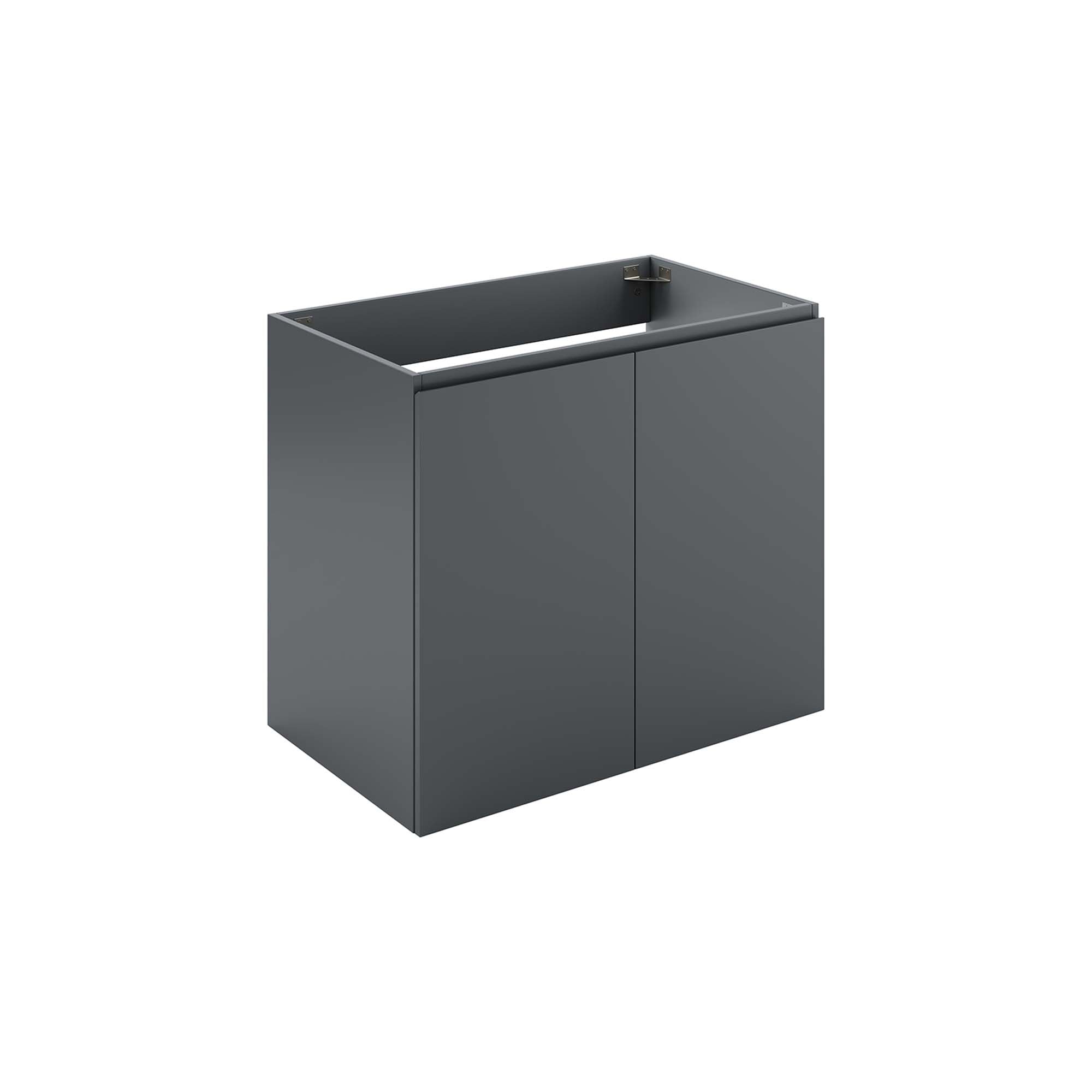 Bryn Wall-Mount Bathroom Cabinet Basin Not Included - EEI-5558-GRY
