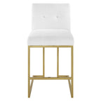 Privy Upholstered Fabric Counter Stool Set of 2