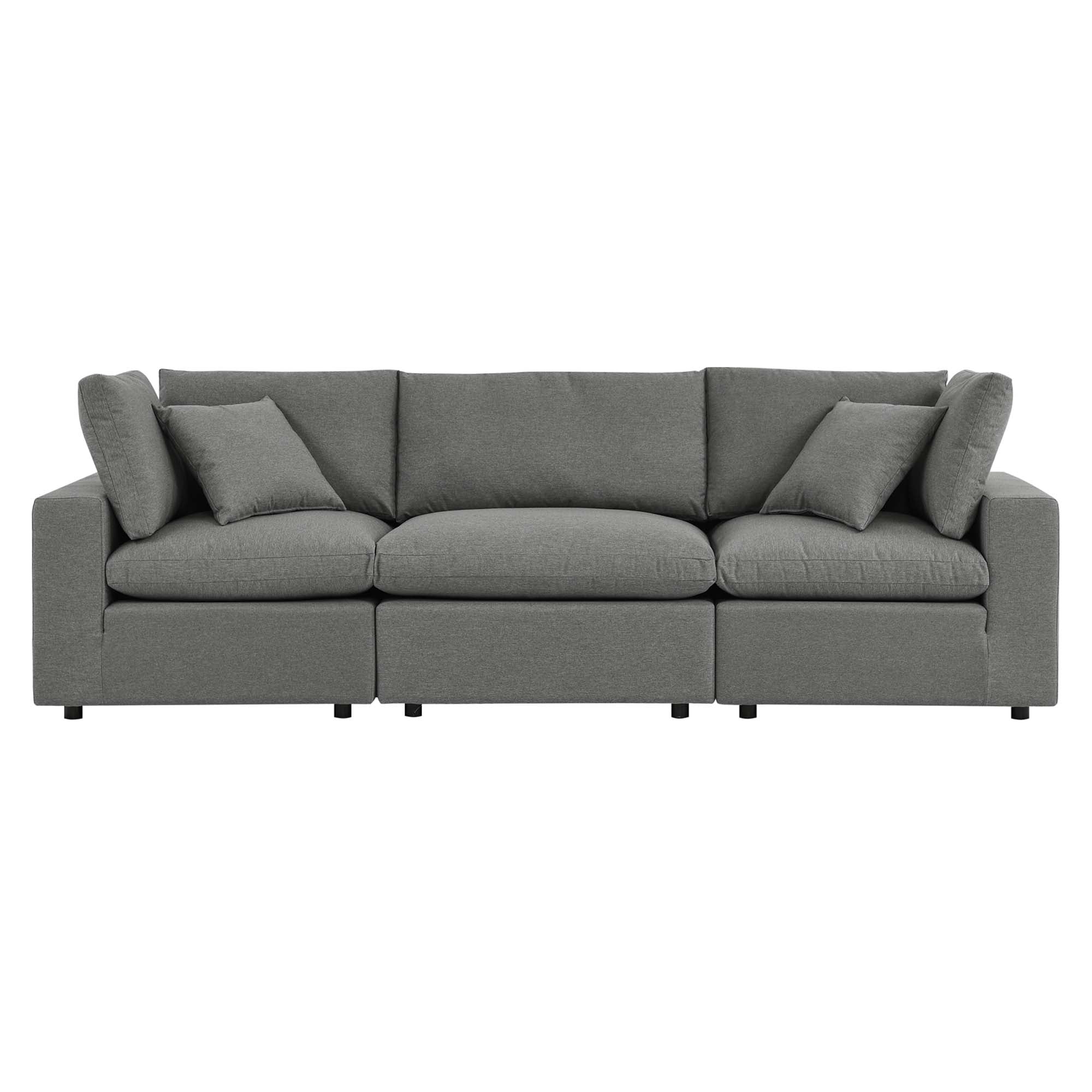 modular Overstuffed Outdoor Patio Sofa