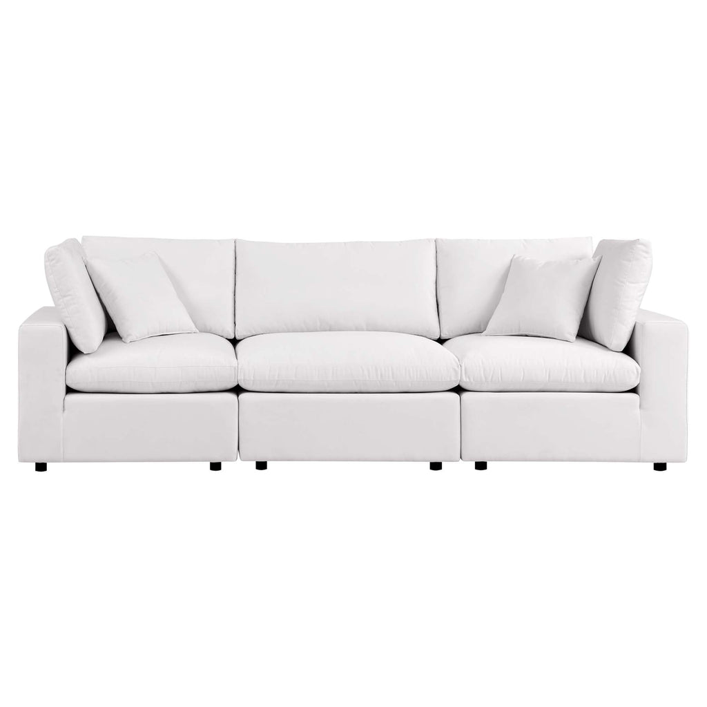 modular Overstuffed Outdoor Patio Sofa