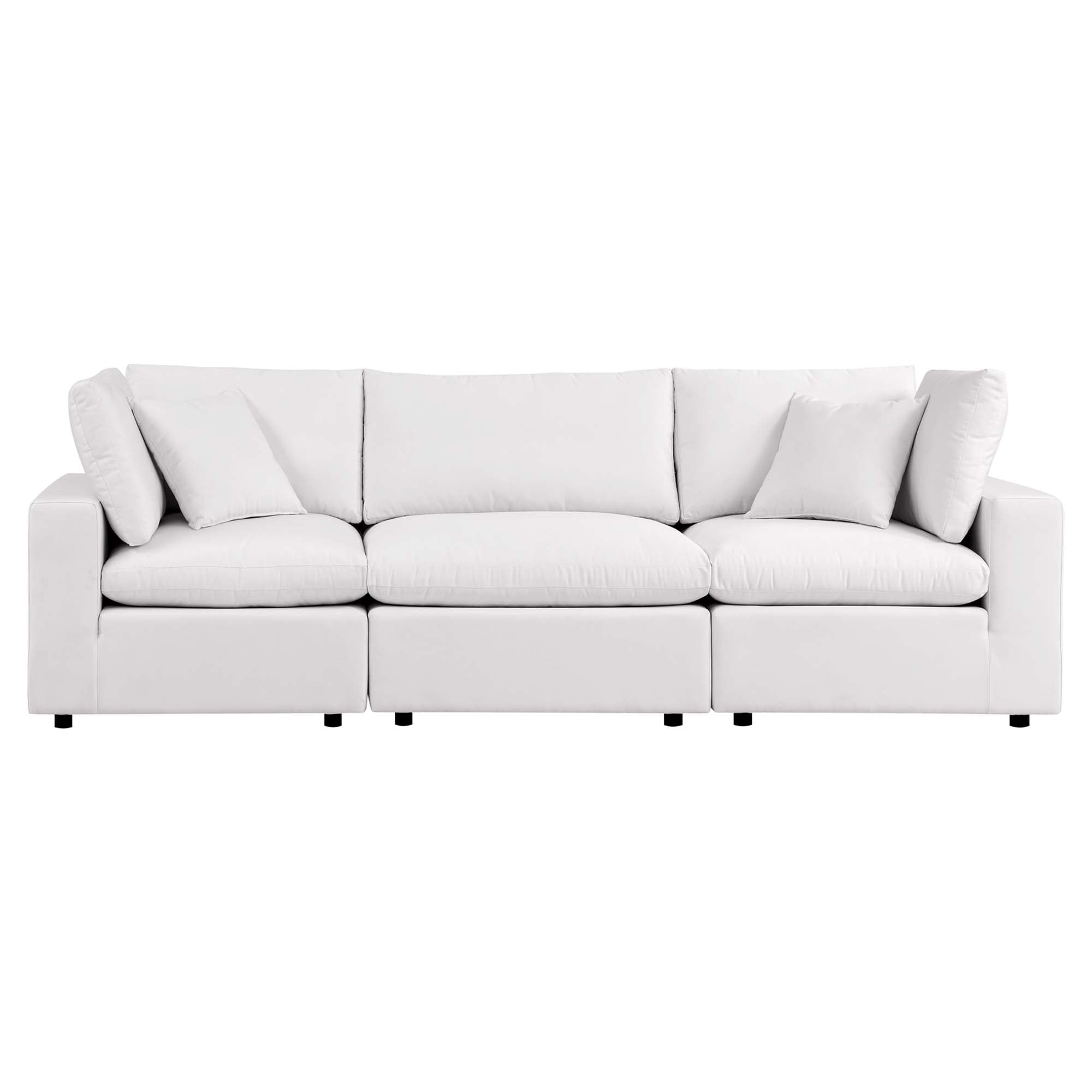 modular Overstuffed Outdoor Patio Sofa