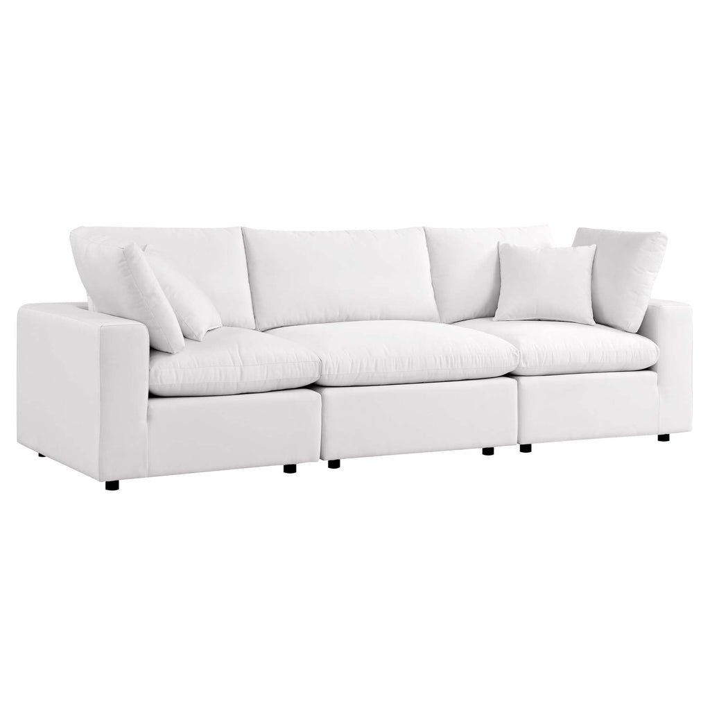 modular Overstuffed Outdoor Patio Sofa