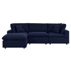 modular 4-Piece Sunbrella® Outdoor Patio Sectional Sofa