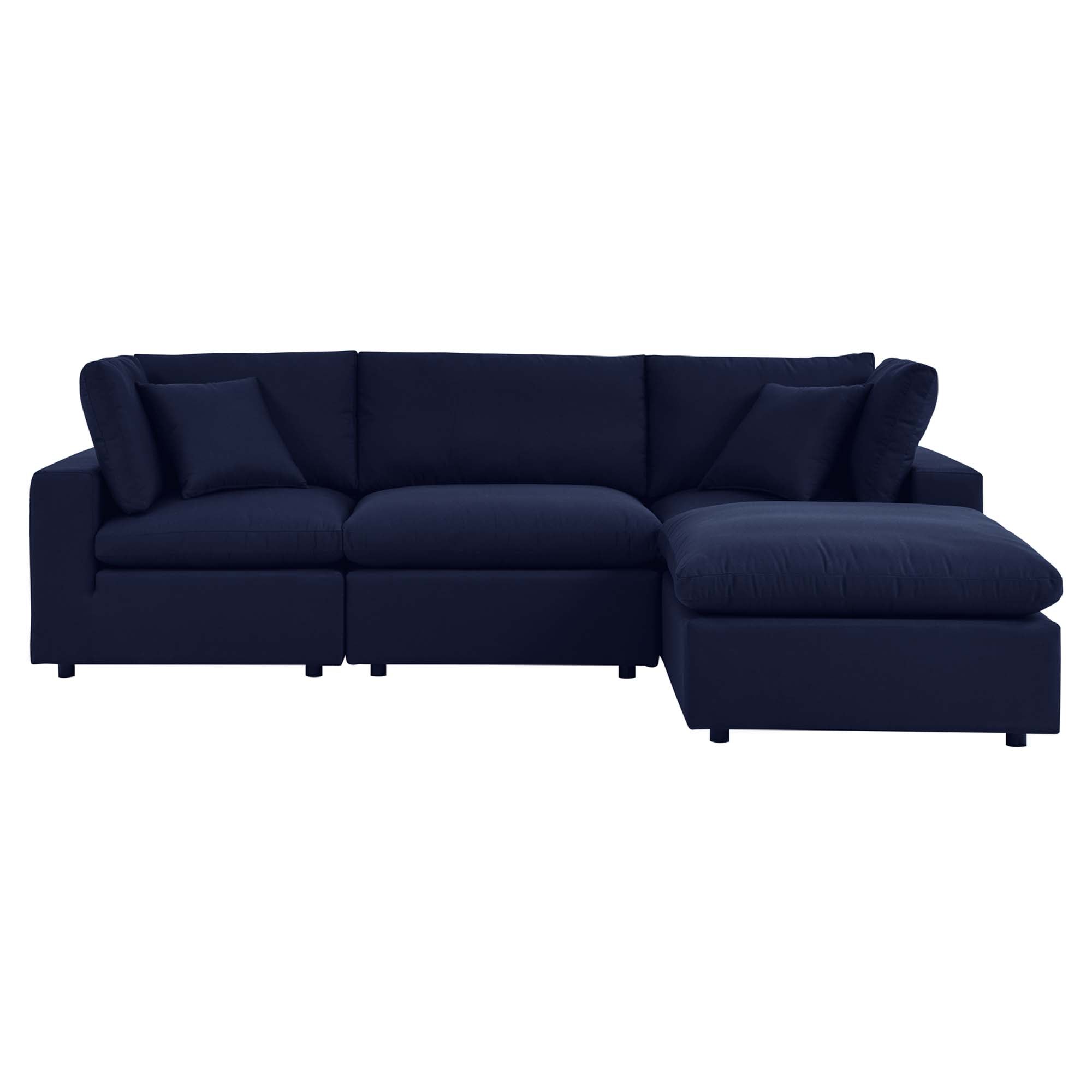 modular 4-Piece Sunbrella® Outdoor Patio Sectional Sofa