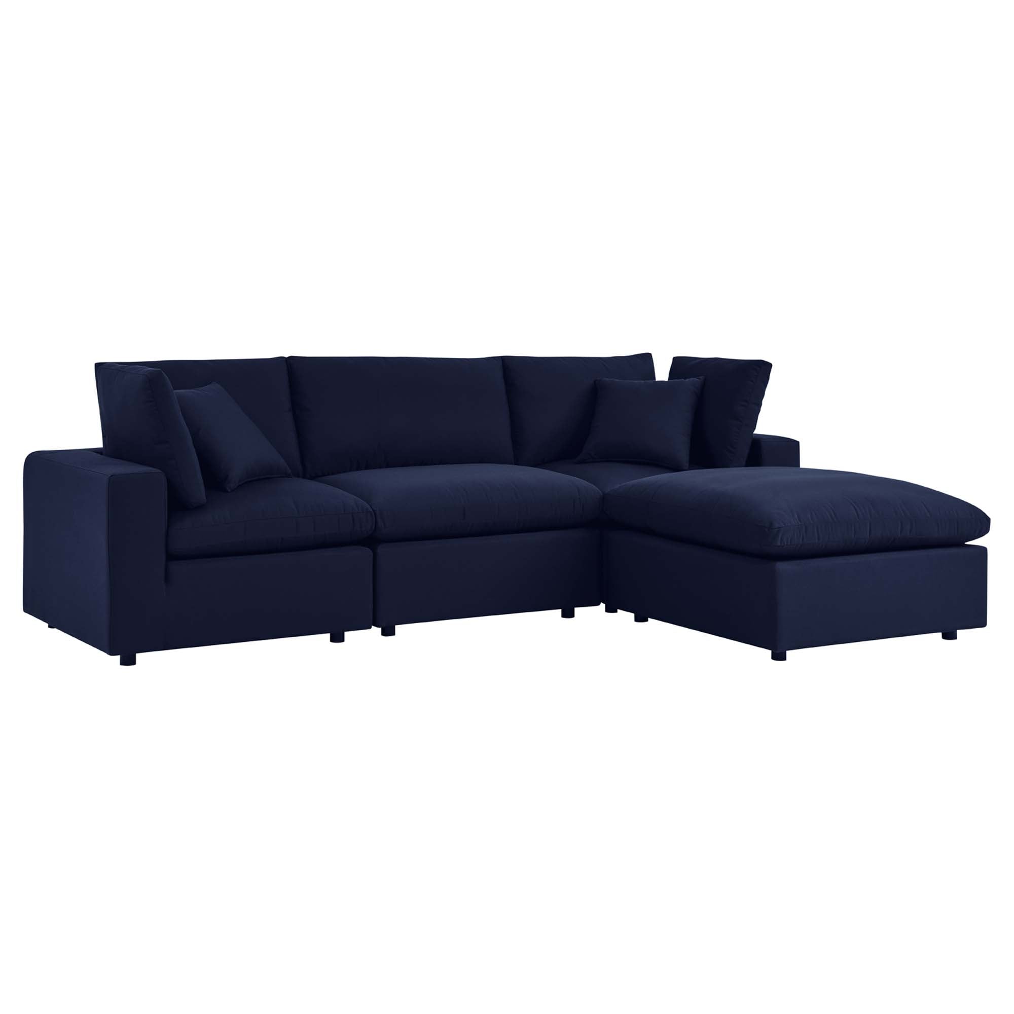 modular 4-Piece Sunbrella® Outdoor Patio Sectional Sofa