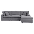 modular 4-Piece Sunbrella® Outdoor Patio Sectional Sofa