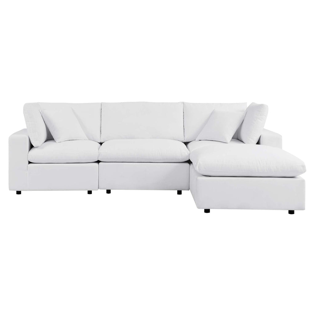 modular 4-Piece Sunbrella® Outdoor Patio Sectional Sofa