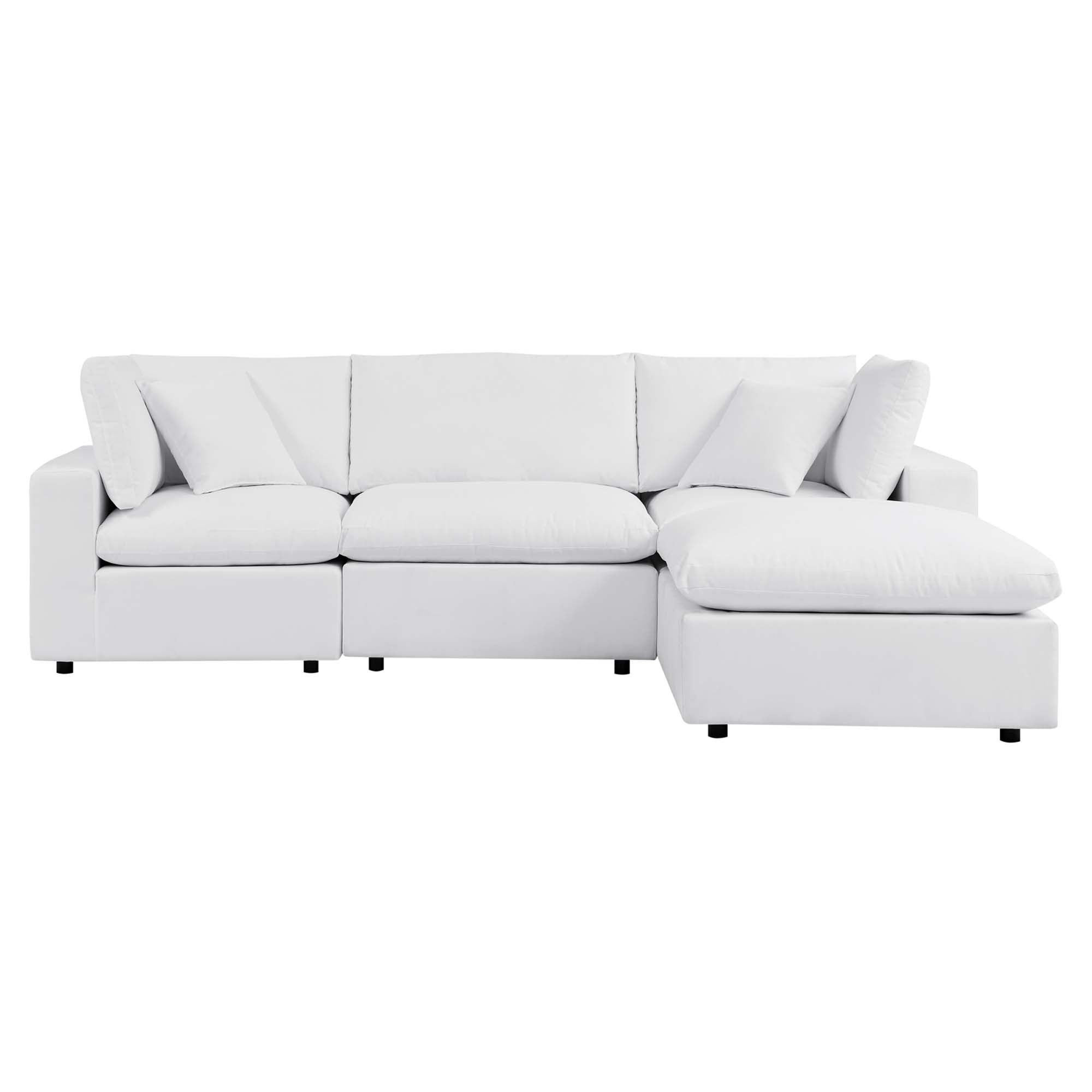 modular 4-Piece Sunbrella® Outdoor Patio Sectional Sofa